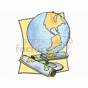 geography clipart cartoon
