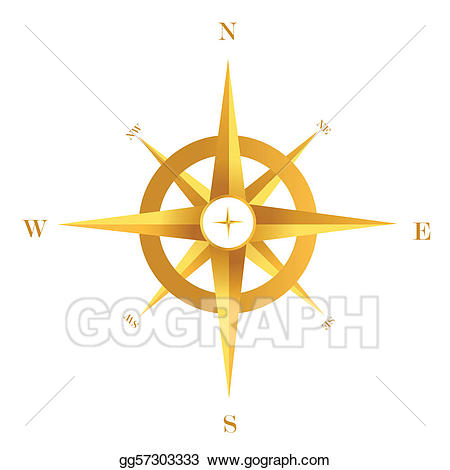 geography clipart golden compass