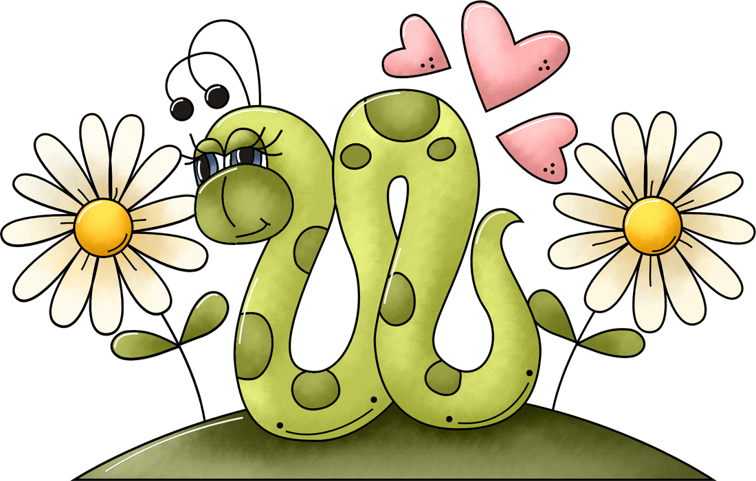 inchworm clipart short worm