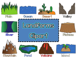 geography clipart plateau landform