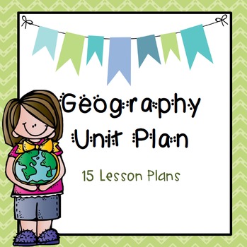 geography clipart unit plan