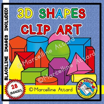 Geometry clipart colour shape.  d shapes math