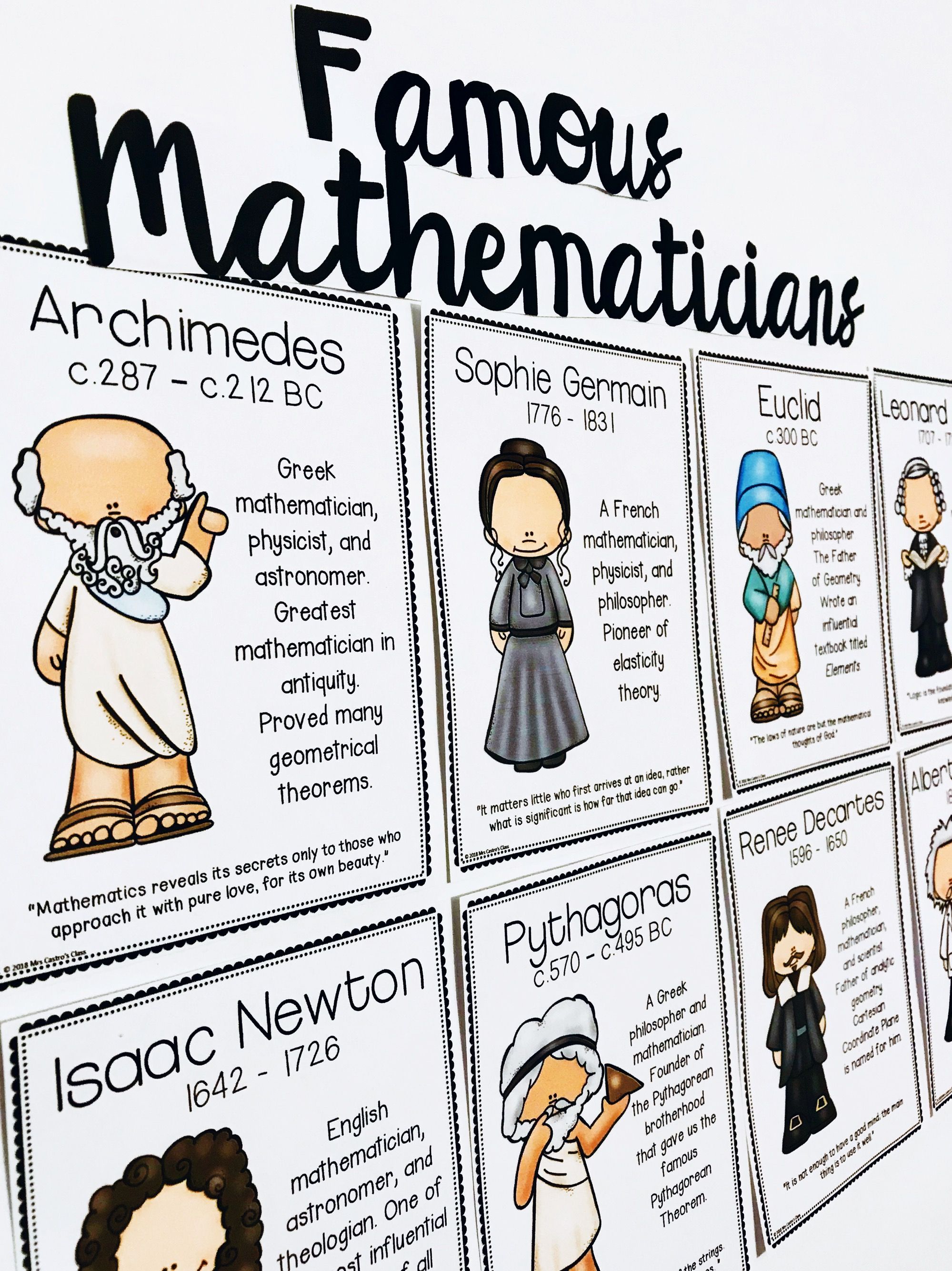 geometry clipart famous mathematician