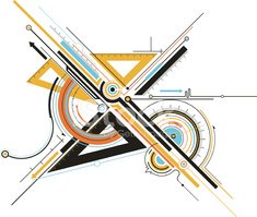Tools stock vectors me. Geometry clipart geometry tool