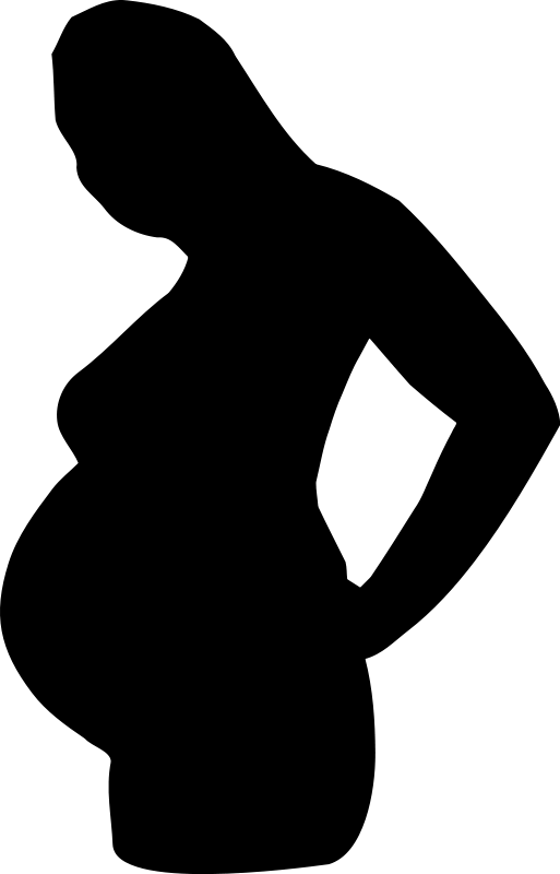 smoking clipart pregnant woman