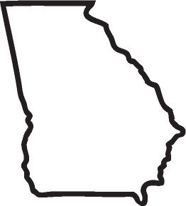 State outline free download. Georgia clipart simple