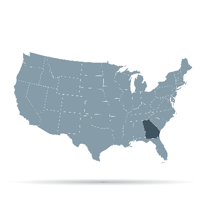 georgia clipart us states