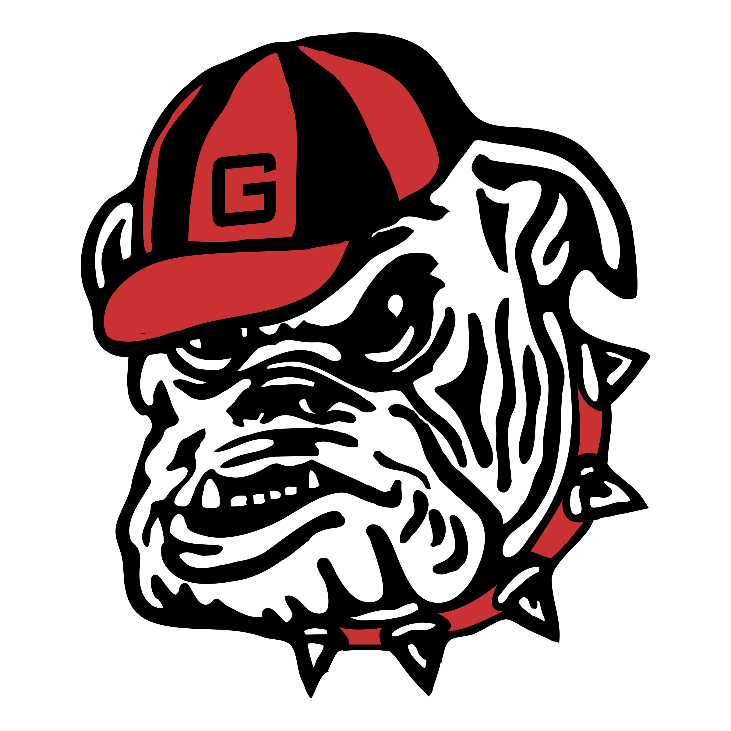 paw clipart bulldog georgia