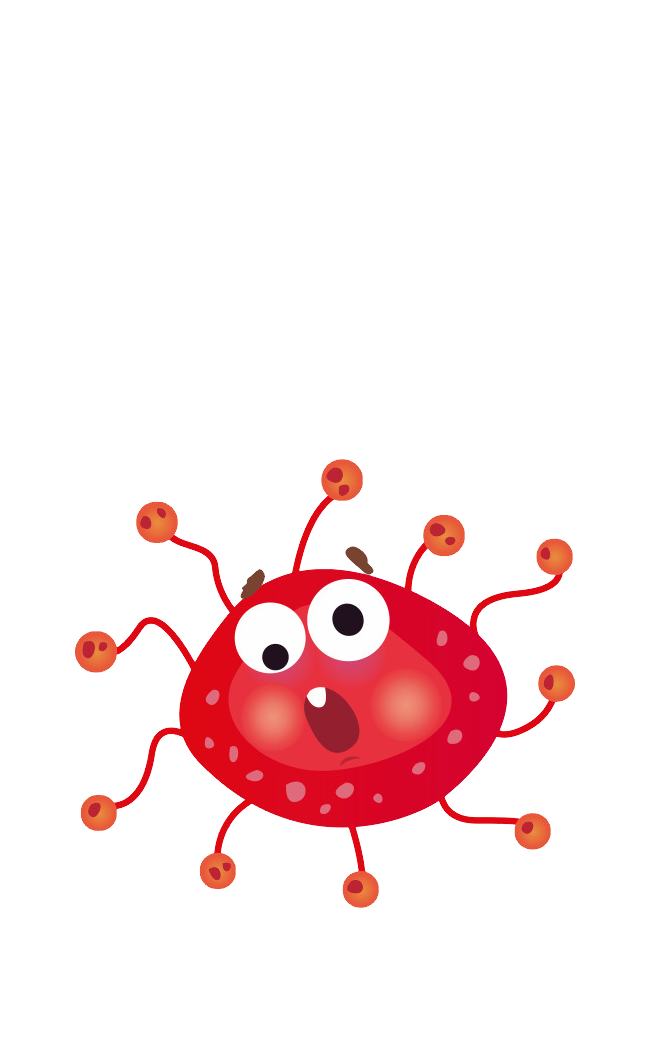 Virus png . Germs clipart transparent background