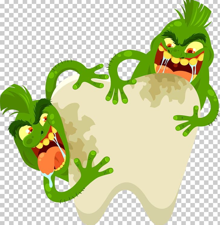 Tooth theory of disease. Germ clipart baby