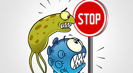 germ clipart infection control