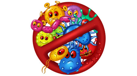 germs clipart infection control