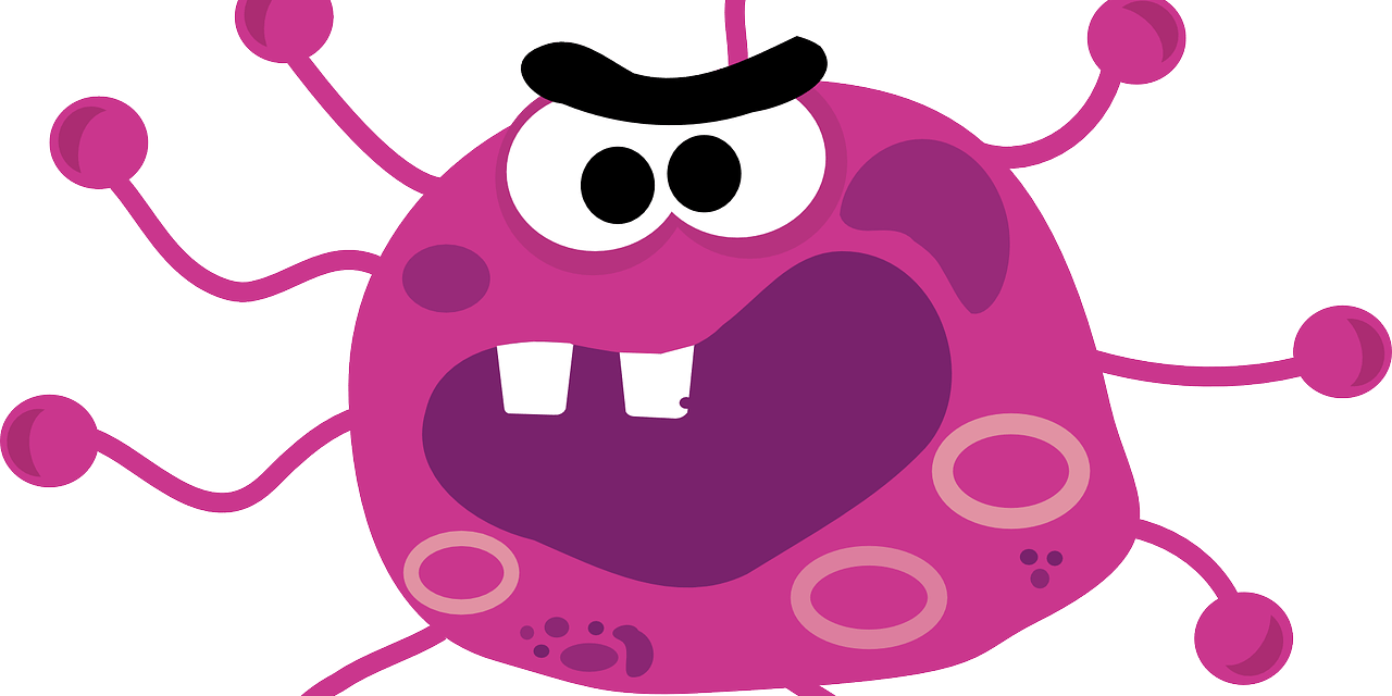 germs clipart macro virus