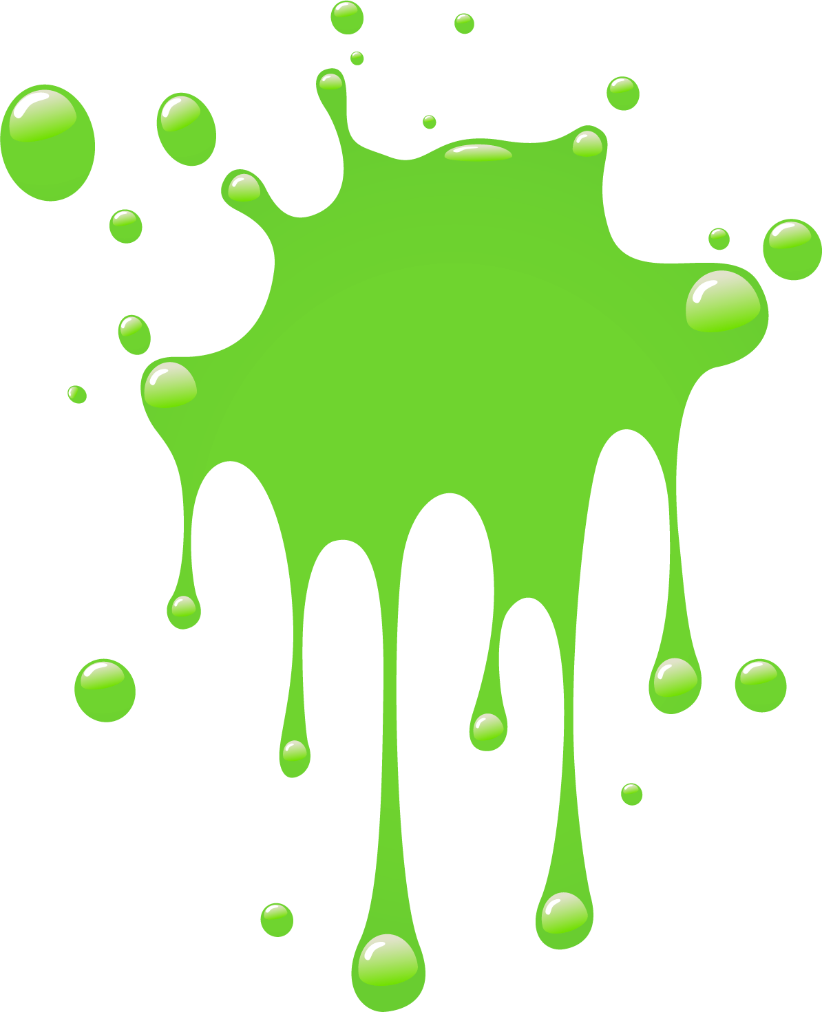 slime clipart drip