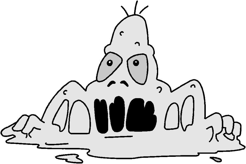 Germs clipart outline. Free picture of germ