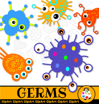 germs clipart printable