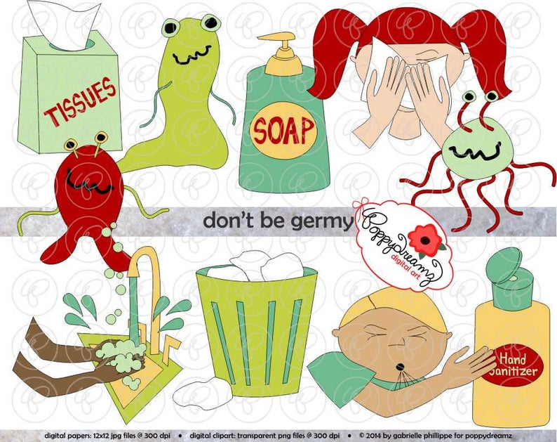 Germ clipart soap hand. Don t be germy