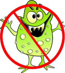 germs clipart stay away