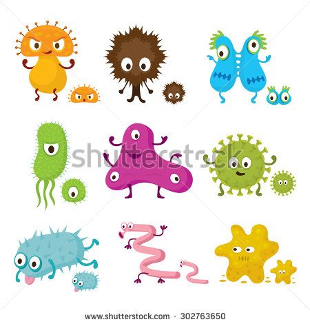 germs clipart vector