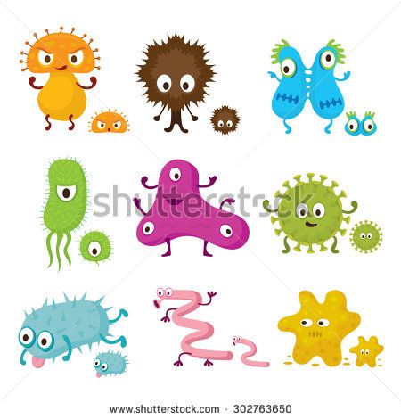 Pin on products i. Germs clipart vector