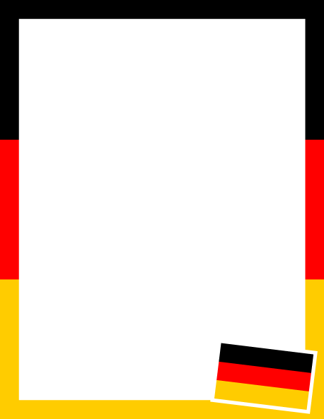 german clipart border german