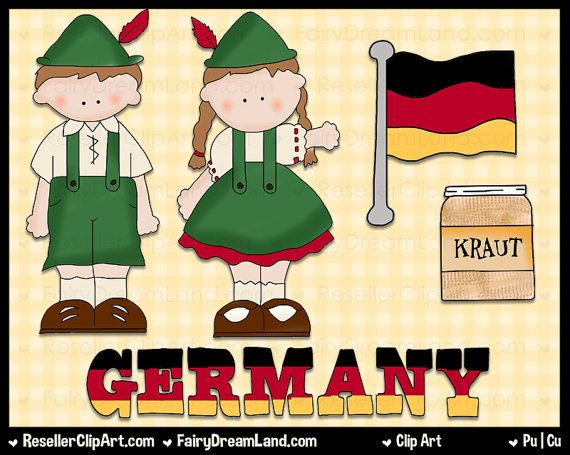german clipart clothing
