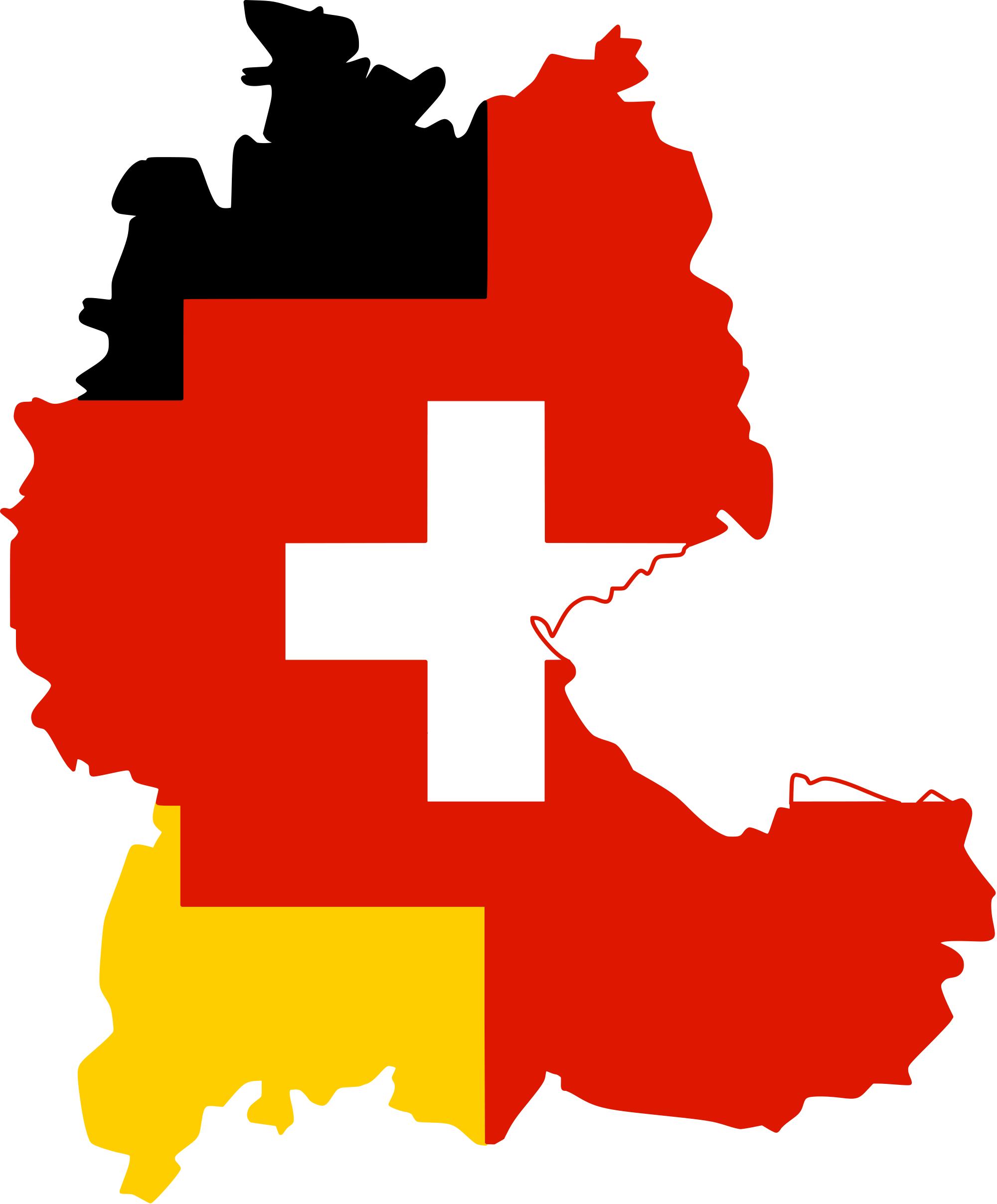 Language clipart german language. File flag map of