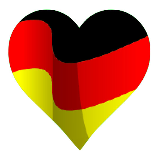 germany clipart heart