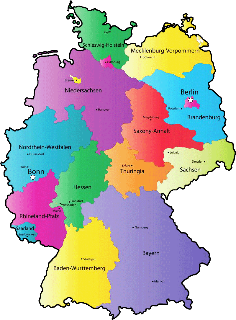 Aprende alem n en. Germany clipart map 1933