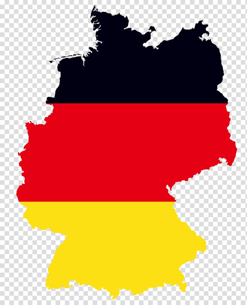 Flag of germany west. German clipart transparent background