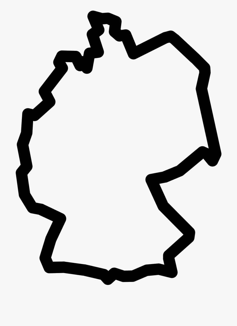 germany clipart black and white
