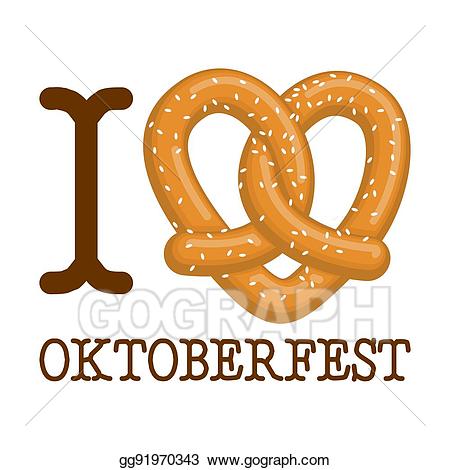 pretzel clipart traditional german
