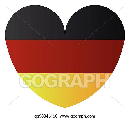 germany clipart heart