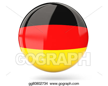 germany clipart round