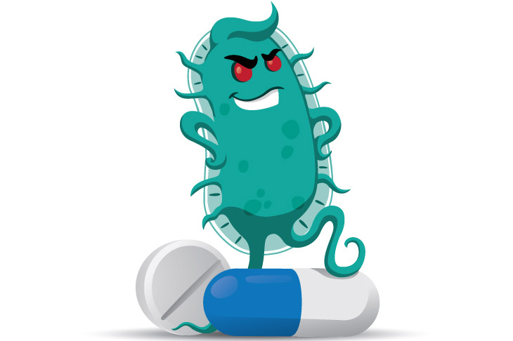 germs clipart antibiotics resistance