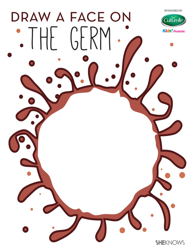 Germs clipart face. Free pictures of download