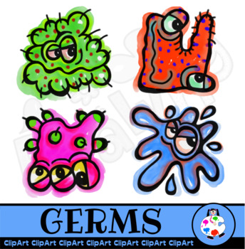 germs clipart small