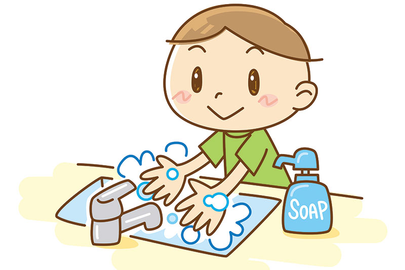 germs clipart soap hand