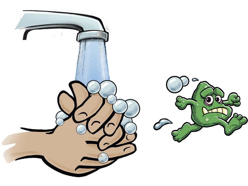 germs clipart soap hand