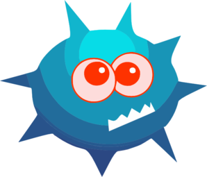 germs clipart virus