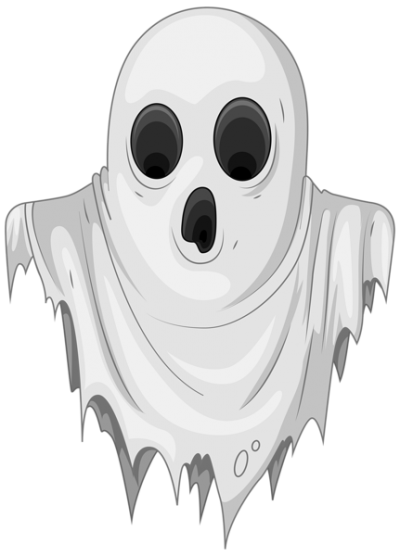 ghost clipart blank background