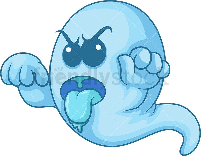 ghost clipart blue ghost