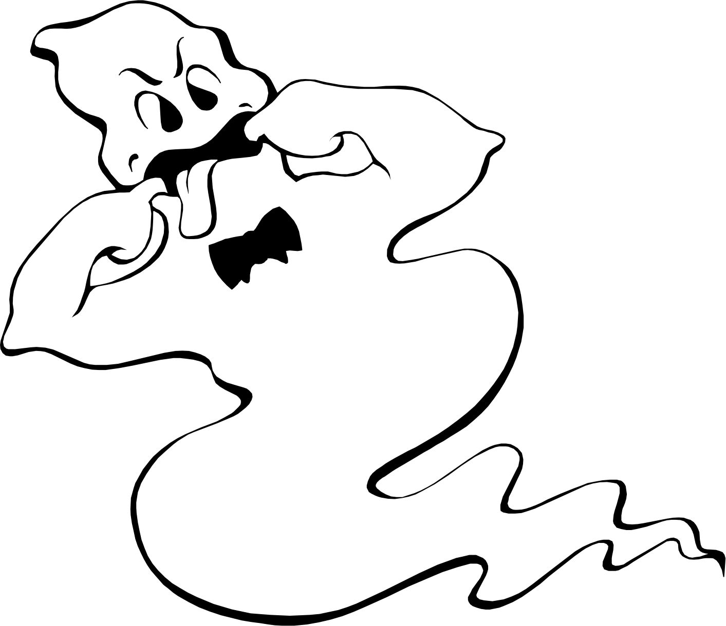 Ghost clipart cool. Free cliparts download clip