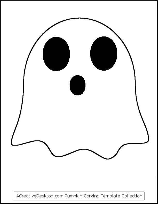 ghost clipart easy