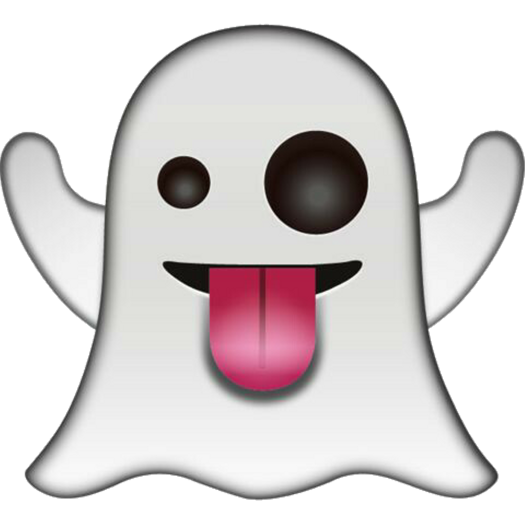 Fantasma lucianoballack. Ghost clipart emoji