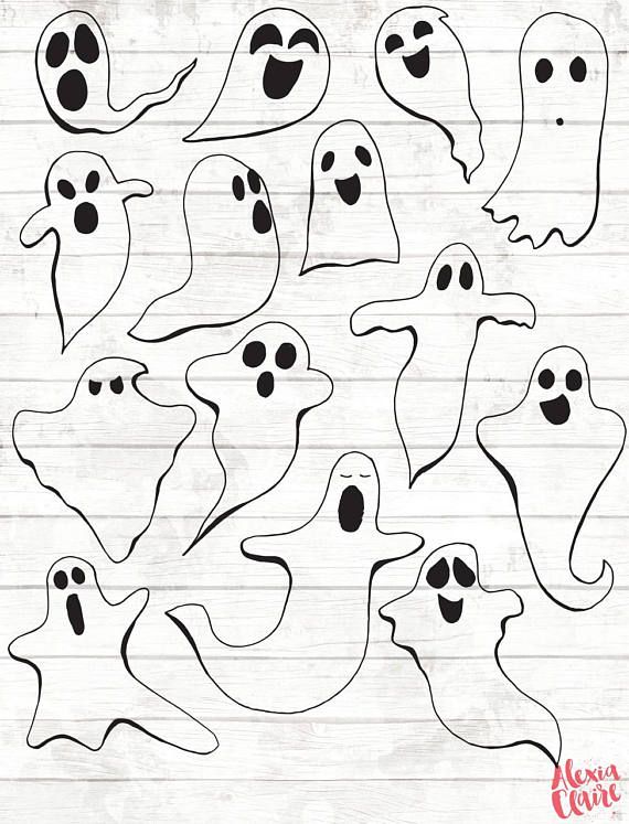 ghost clipart hand