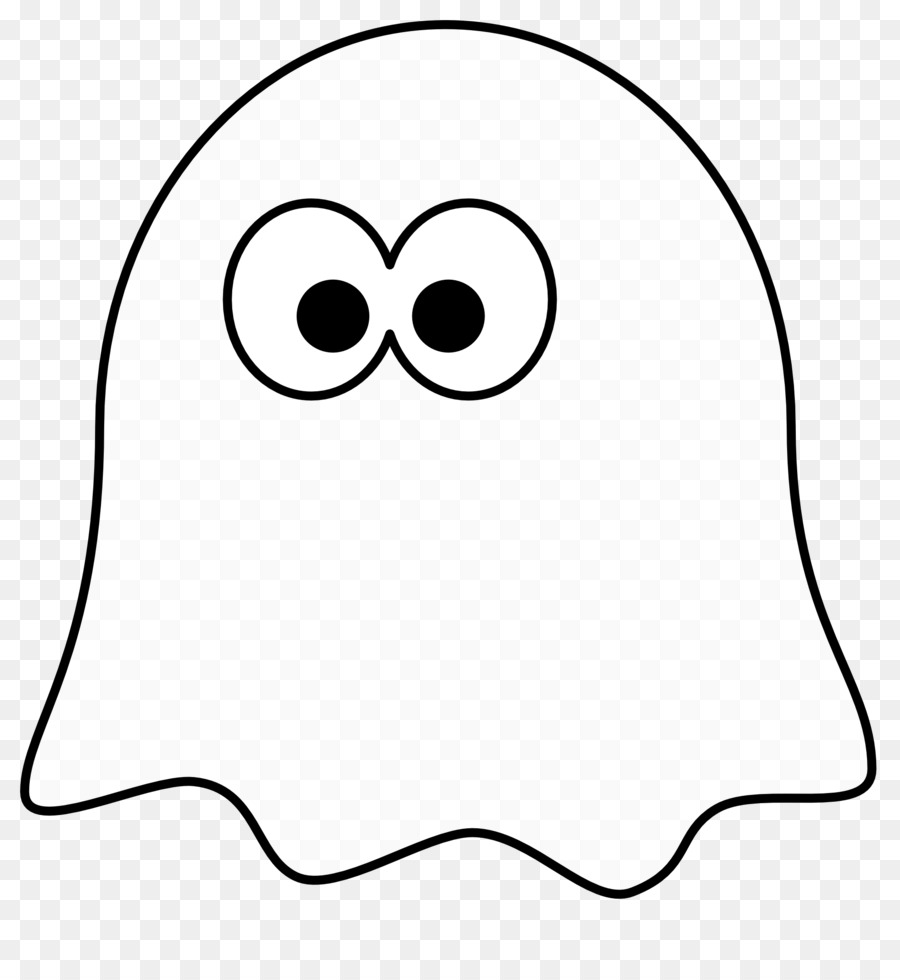 ghost clipart line art