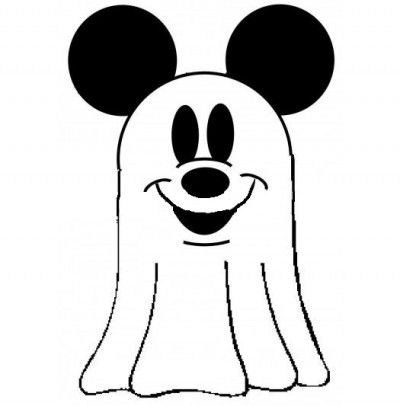 ghost clipart mickey