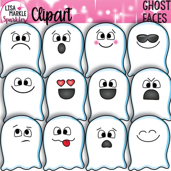 october clipart ghost