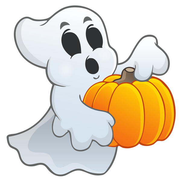 ghost clipart pumpkin